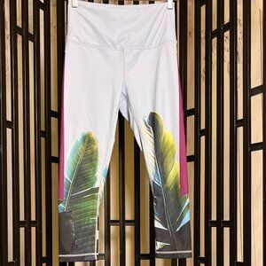 Zella Tropical Capri Leggings - Size Small - Vibrant and Buttery Soft